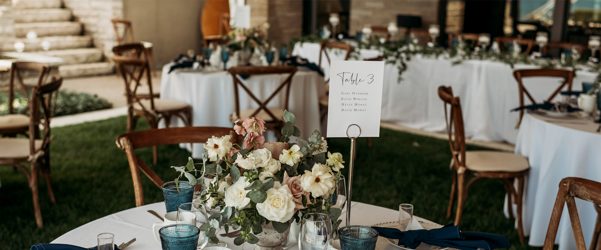 Cater Me Please - most exquisite looking venue around, with the most high-end and visually exciting decorations and arrangements.